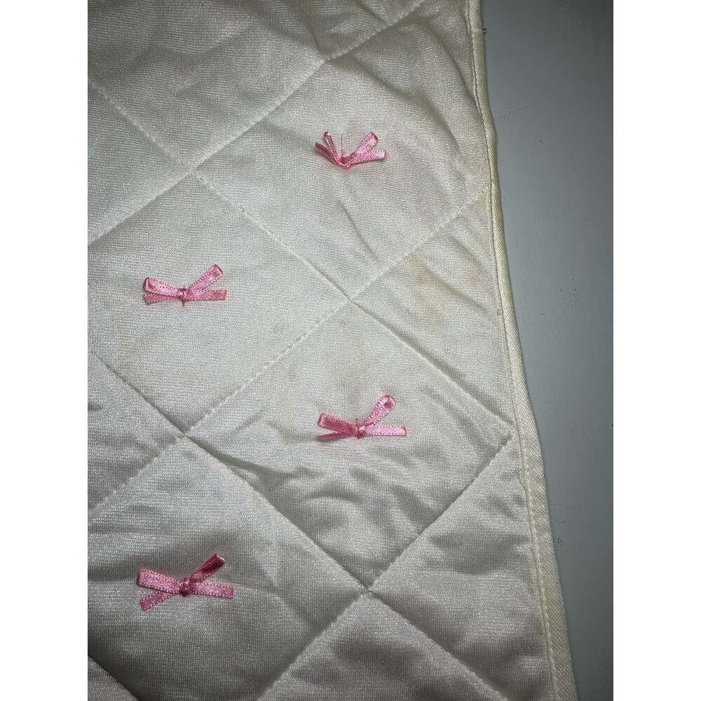 Vintage 1987 Barbie Sweet Roses Ribbons & Roses Bed Comforter Replacement‎ - Picture 8 of 11